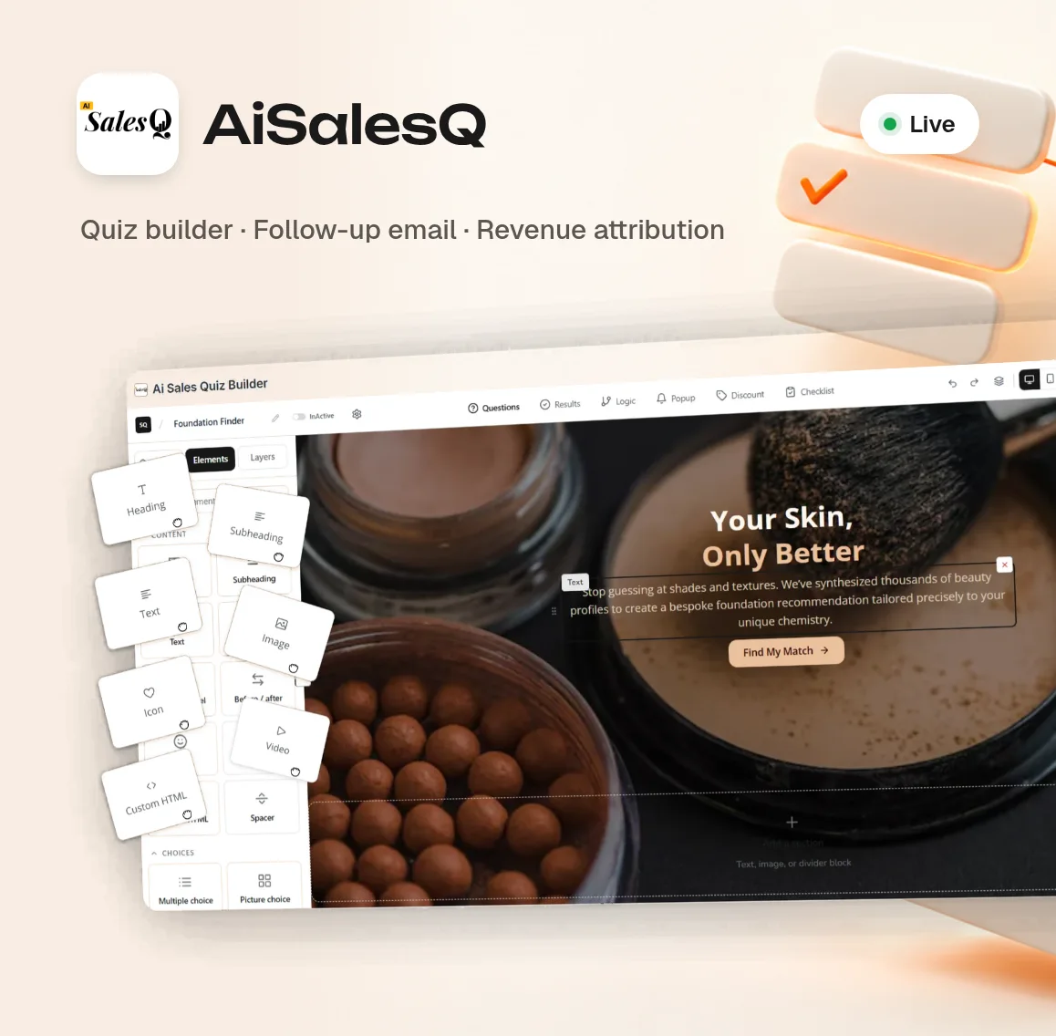 AiSalesQ Shopify app — live on the app store