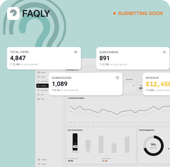 Faqly Shopify app — submitting soon